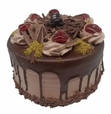 Anlara Tat Katan 6-9 Kişilik Çikolatalı Kutlama Pastası